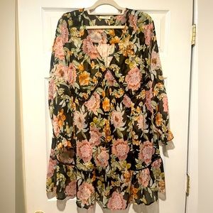 Sheer Floral dress 🌸